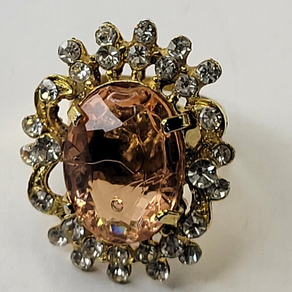 Crystal Fashion Adjustable Ring - Picture 7 of 8